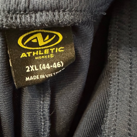 Athletic Works Men's Dark Blue Joggers - Picture 5 of 5